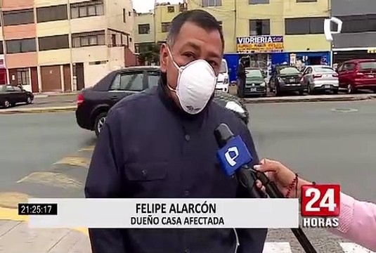 San Miguel: patrullero de serenazgo empotró contra una vivienda y derribó muro