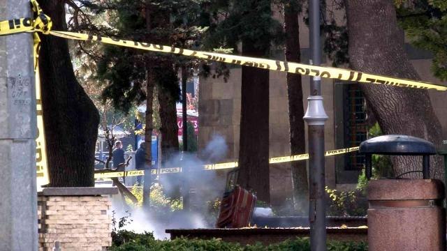 Kayseri'de şüpheli valiz fünye ile patlatıldı, içerisinden şarj adaptörü çıktı