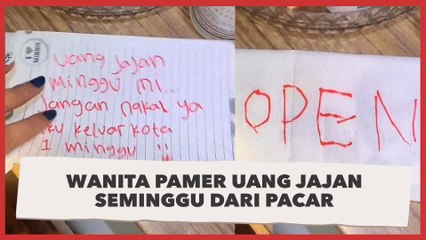 Wanita Pamer Uang Jajan Seminggu dari Pacar, Jumlahnya Bikin Publik Melongo