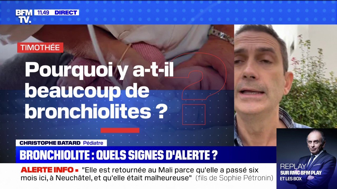 Pourquoi il y a beaucoup de bronchiolites en ce moment ? BFMTV répond à vos questions