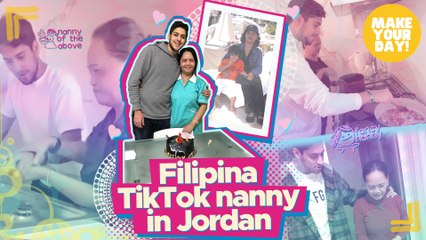 Filipina TikTok nanny in Jordan | Make Your Day
