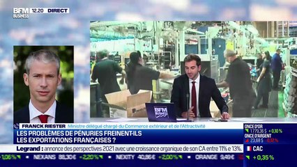 Franck Riester (Ministre) : Relance du tourisme, Emmanuel Macron annoncera en novembre un "plan de reconquête" - 04/11