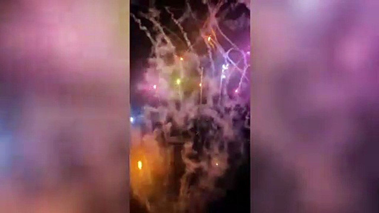 Firework tribute to Burnley College lecturer Donna Coleman