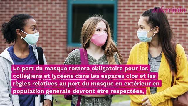 Covid-19 : retour du masque obligatoire à l’école dès lundi, mon enfant est-il concerné ?