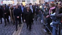 'Thank you very much, dear Angela': Macron bids farewell to Merkel