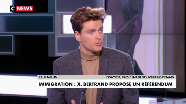 Paul Melun : «On voit bien qu'il essaie, par son discours, de se démarquer d'Éric Zemmour et d'une partie des autres protagonistes du congrès LR»