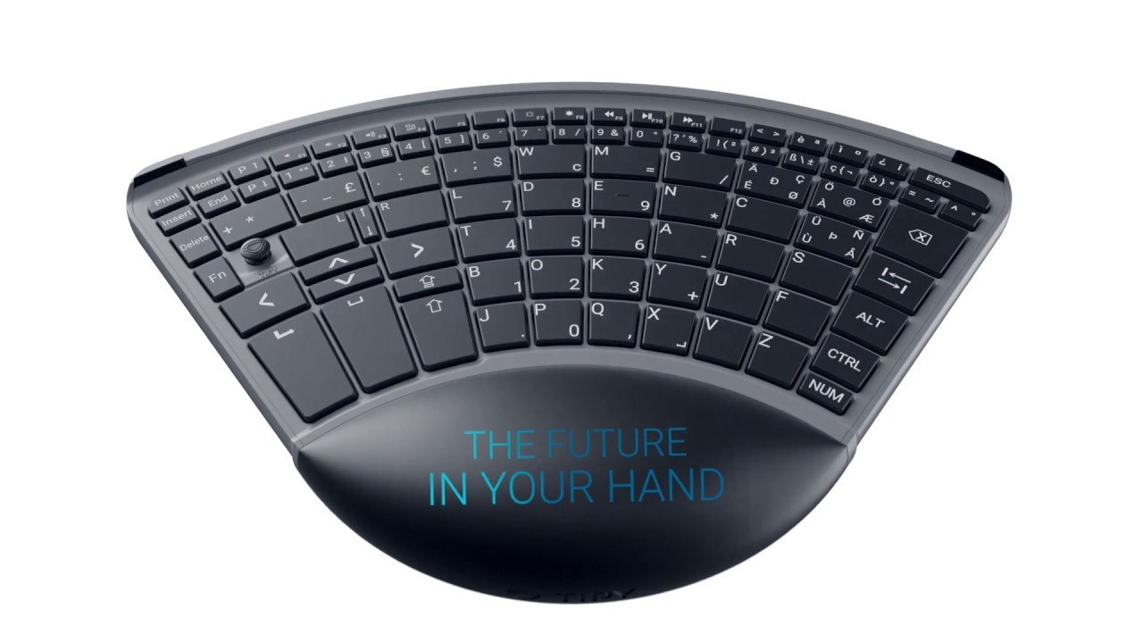TiPY Keyboard One Hand Typing Overlook