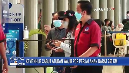 Kemenhub Cabut Aturan Wajib PCR Perjalanan Darat 250 Km