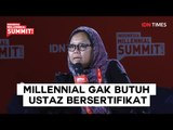 Alissa Wahid di IMS 2019: Millennial Gak Butuh Ustaz Bersertifikat