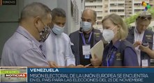 Misión electoral europea examina centros de comicios en Venezuela