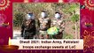 Diwali 2021: Indian Army, Pakistani troops exchange sweets at LoC