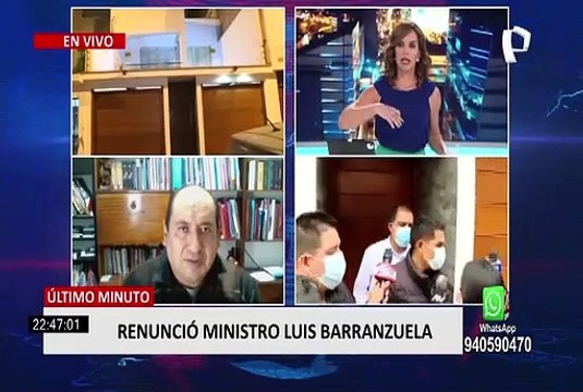 Richard Arce: Decisión de Luis Barranzuela evitó una crisis política innecesaria