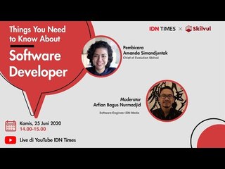 Things You Need to Know About Software Developer