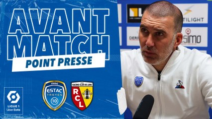 Lens-ESTAC | L'avant-match avec le coach et Issa Kaboré