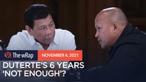PDP-Laban bet Dela Rosa: 6 years of Duterte 'not enough'