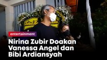 Sambil Menahan Tangis, Nirina Zubir Doakan Vanessa Angel dan Bibi Ardiansyah