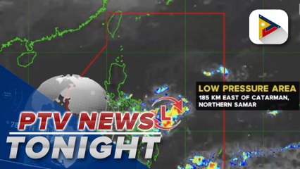 PTV INFO WEATHER: PAGASA monitoring LPA near Northern Samar