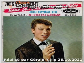 Johnny Hallyday_Mon septième ciel (Sal Mineo-Seven steps to love)(1961)