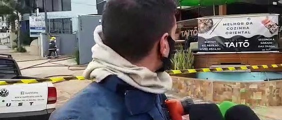 Casa é tomada por incêndio na no Centro de Cascavel