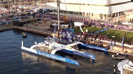 VoileBanquePop 2021 : Baptême du Maxi Banque Populaire XI