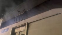 Montichiari (BS) - Incendio in deposito di materiale tessile (04.11.21)