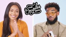 Karl-Anthony Towns & Jordyn Woods Take GQ's Couples Quiz