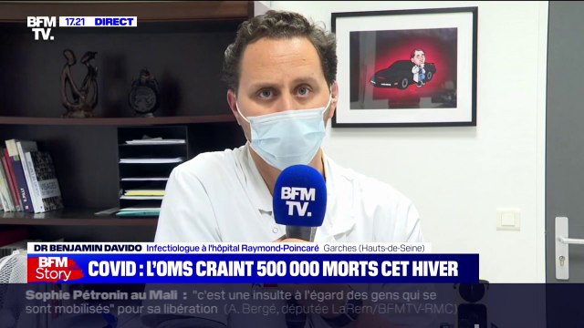 Troisième dose de vaccin: pour le Dr Benjamin Davido, il va falloir amorcer un calendrier très clair dès janvier pour l'ensemble de la population