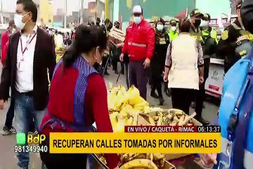 Recuperan calles tomadas por informales en los exteriores de Caquetá