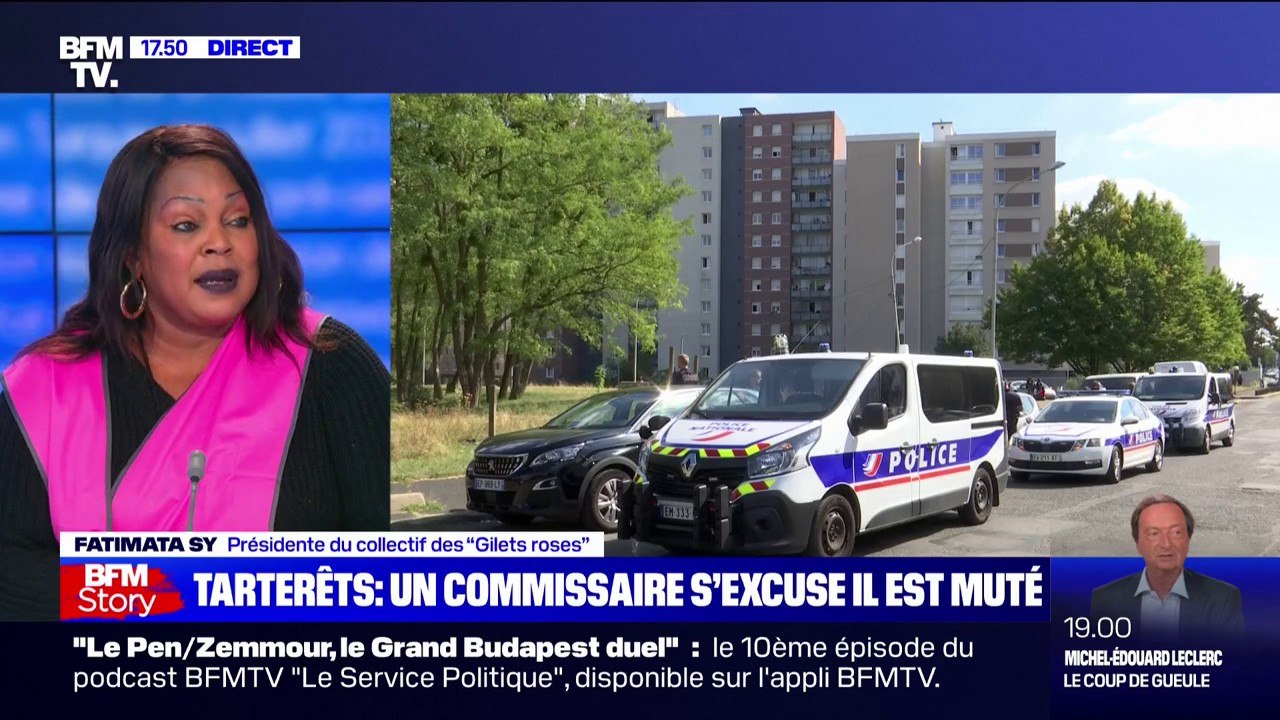 Commissaire écarté aux Tarterêts: pour la présidente des "Gilets roses", "demander pardon, c'est quelque chose d'honorable"