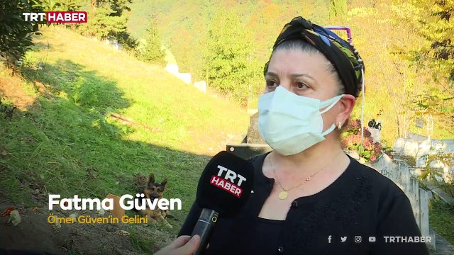 Vefalı köpek ölen sahibinin mezarı başından bir an olsun ayrılmıyor