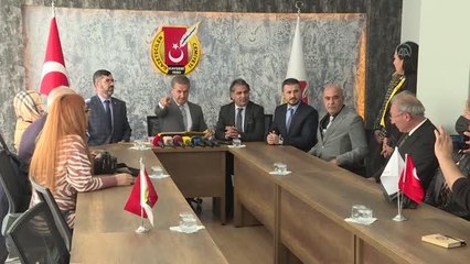 TDP Genel Başkanı Sarıgül, Kayseri Gazeteciler Cemiyetinde konuştu