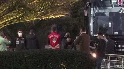 Beşiktaş kafilesi İstanbul'a geldi
