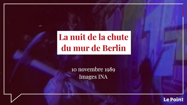 Novembre 1989 : la nuit de la chute du mur de Berlin