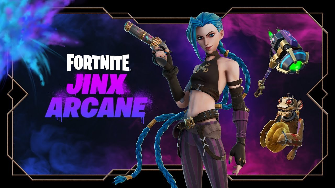 Fornite - Jinx Arcane, de League of Legends, llega para sembrar el caos