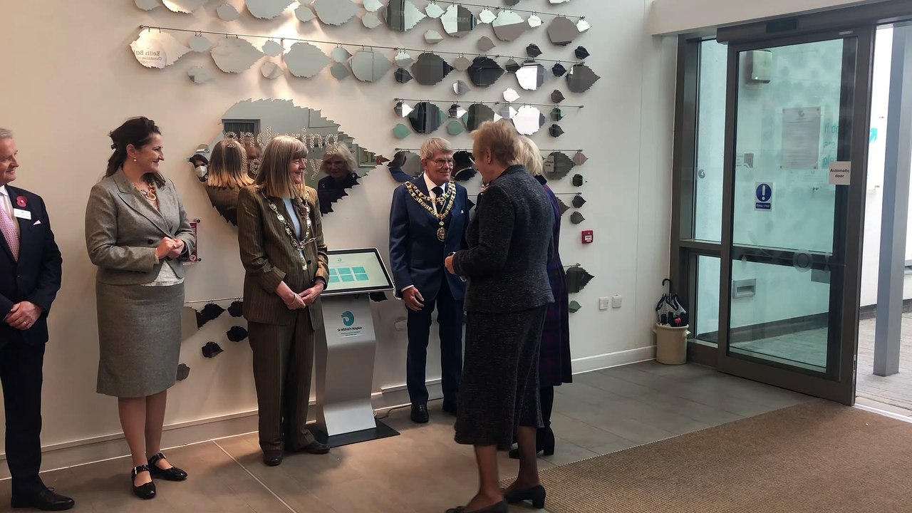 Duchess of Cornwall visits Eastbourne hospice