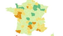 Covid-19 : plus de 40 départements au-dessus du seuil d’alerte, notre carte de France