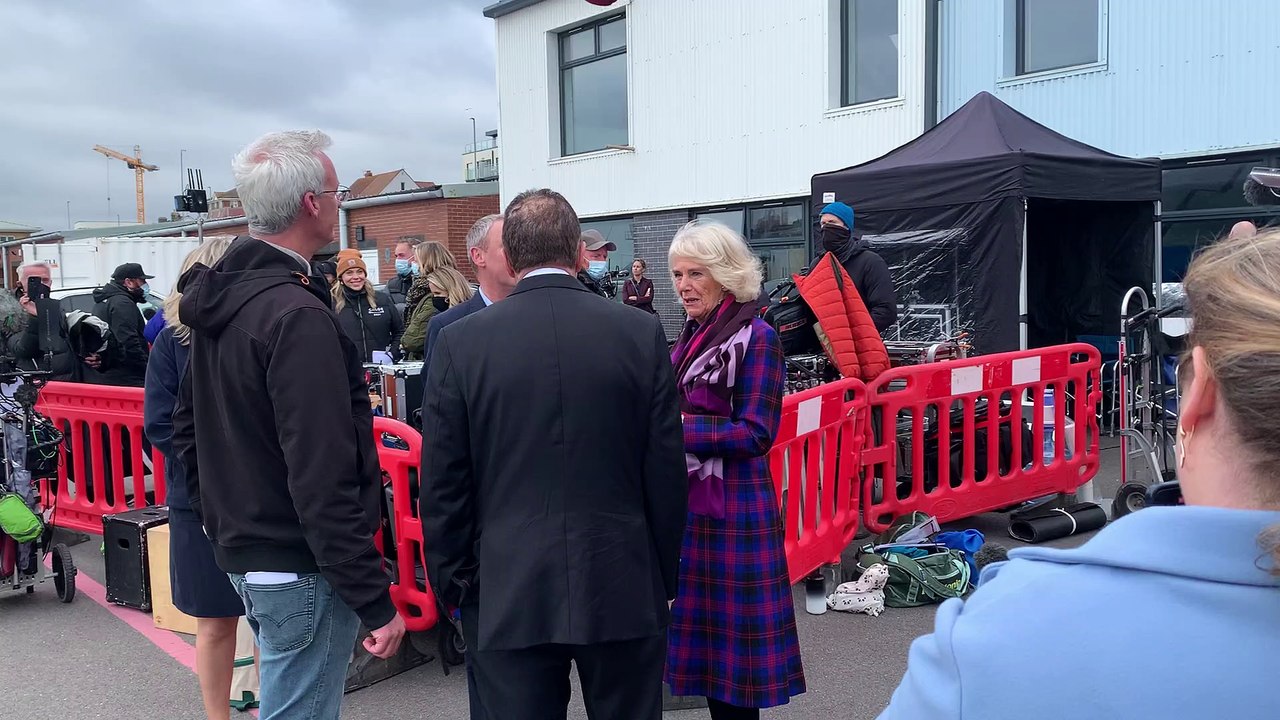 Duchess of Cornwall visits Shoreham Port