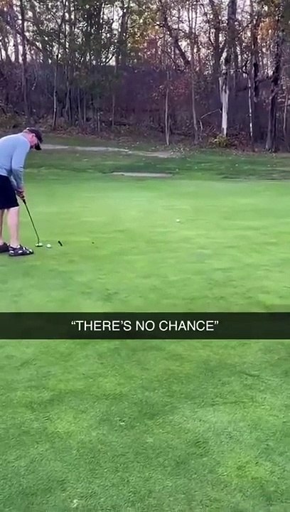 Quand on fait du golf il faut avoir le coeur accroché