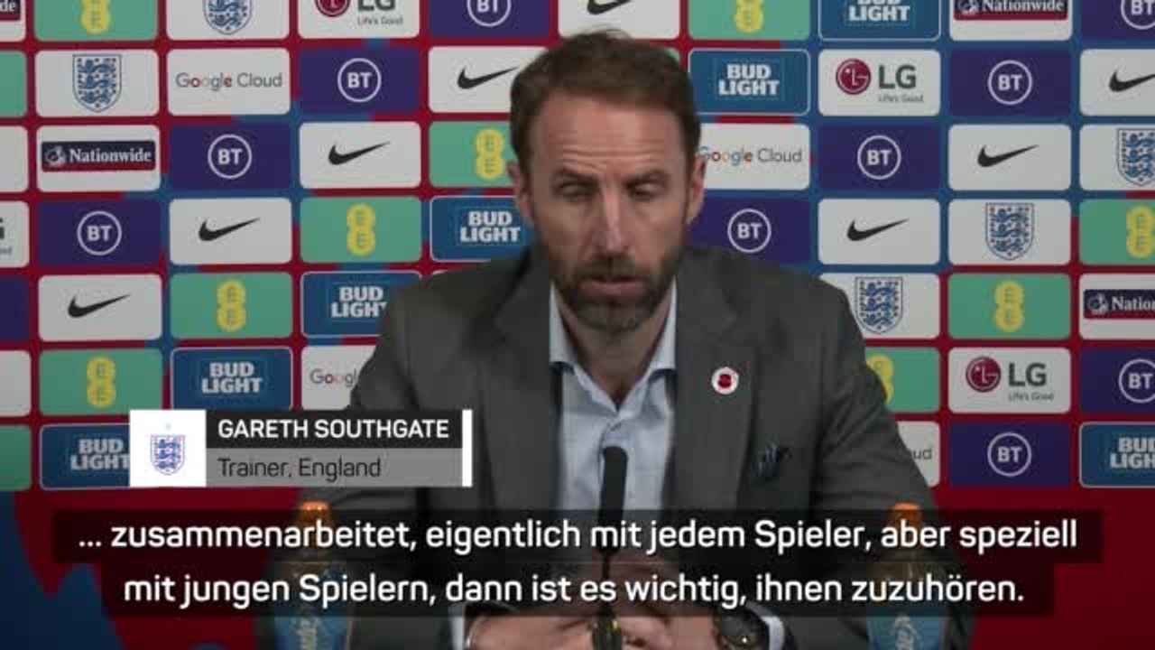 Southgate freut sich über Bellingham-Rückkehr