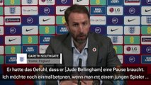 Southgate freut sich über Bellingham-Rückkehr