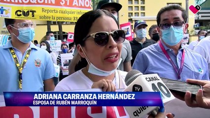 Familiares de #RubénMarroquín pidieron sea localizado, afuera de la  @CEDHJ