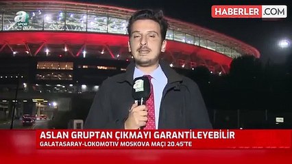 Galatasaray taraftarından muhabire öpücük