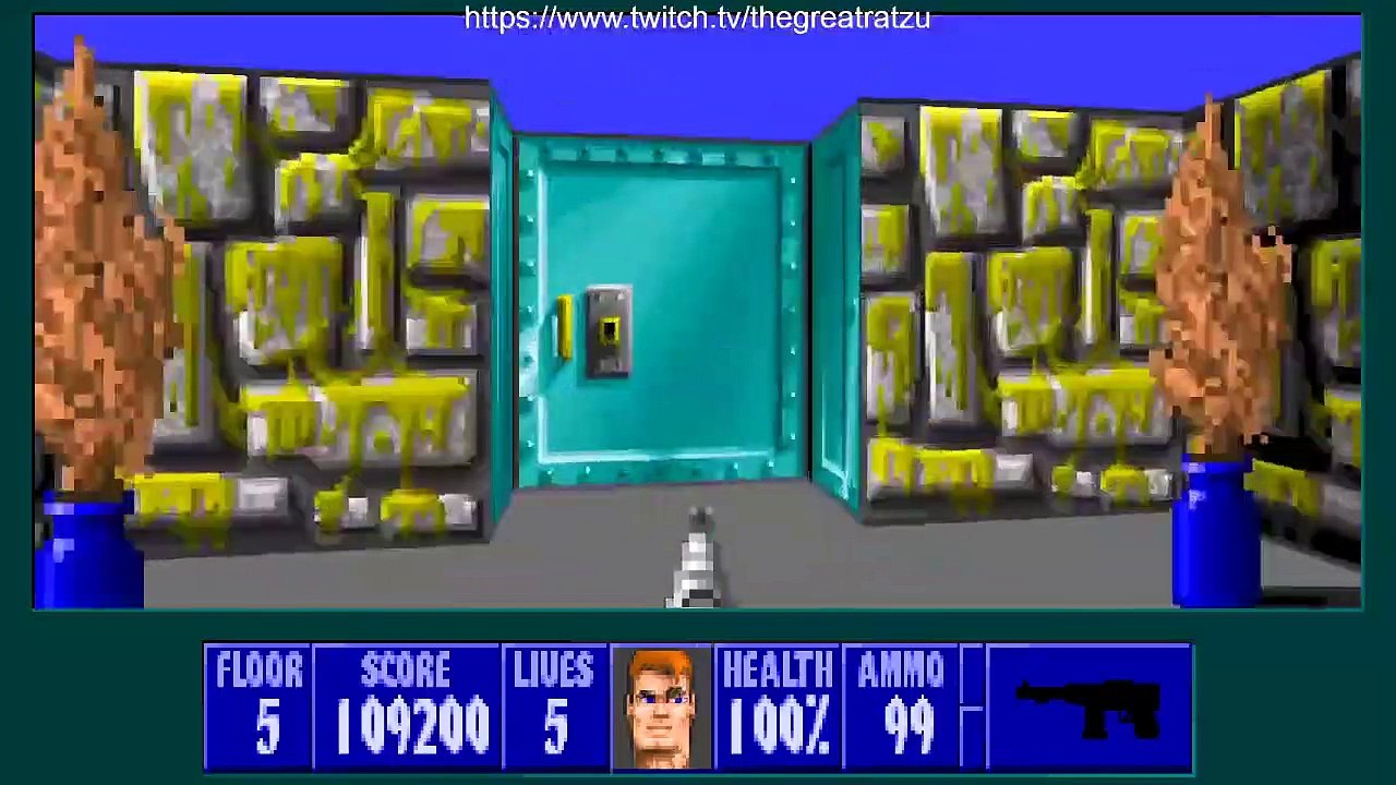 Chatzu Plays Wolfenstein 3D Episode 2 - Mad Science
