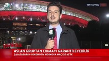 Canlı yayında ilginç anlar! Galatasaray taraftarının öptüğü muhabir neye uğradığını şaşırdı