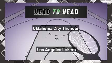 Los Angeles Lakers vs Oklahoma City Thunder: Moneyline
