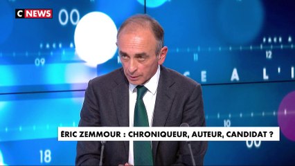 Éric Zemmour parle des premières mesures qu'il mettrait en place