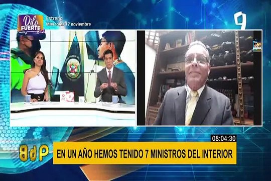 Pérez Rocha: FF. AA reemplazará al personal policial en puntos críticos en Lima