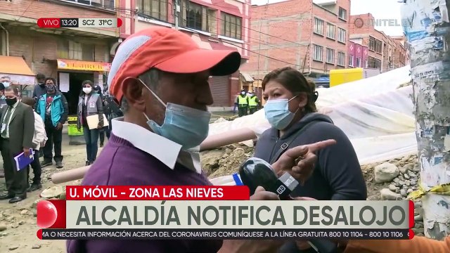 Desalojan a vecinos de la zona Las Nieves por riesgo de deslizamientos de sus viviendas