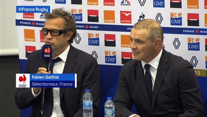 XV de France - Galthié : "Haouas et Villière sont prêts"