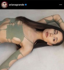 Is Ariana Grande's Barely-There Beaded Top Actually a Tinkerbell Costume?